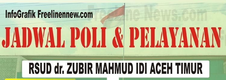 Penting : Letak Poli dan Jadwal Dokter Anda di  RSUD dr. Zubir Mahmud Aceh Timur