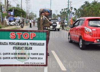 WH Aceh Timur Jaring Wanita Berpakaian Ketat
