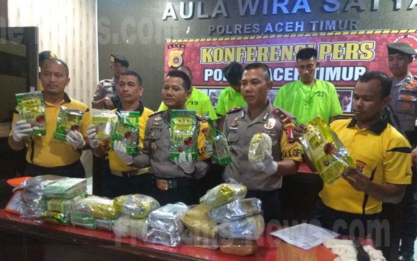 Ini Kata Kapolres Aceh Timur Terkait Bandar Sabu 28 Kg
