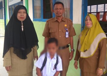 Disdikbud Aceh Timur Masukkan Kembali Dua Anak Putus Sekolah