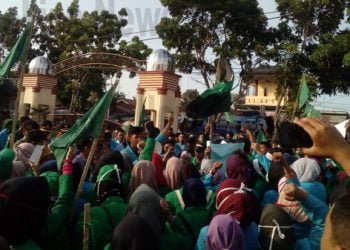 Mahasiswa Gelar Aksi Solideritas di Polres Langsa