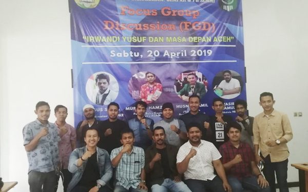 Pemuda dan Mahasiswa Aceh di Jakarta Gelar FGD Bertajuk : “Irwandi Yusuf dan Masa Depan Aceh”