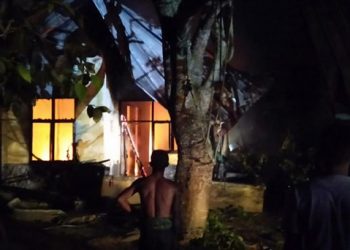 Rumah Penjaga Sekolah Ludes Dilalap Sijago Merah