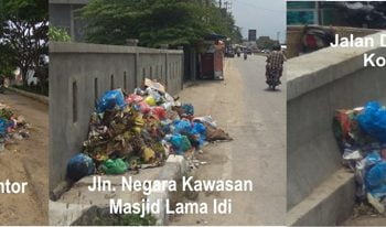 Jelang Ramadan 1440 H Kota Idi Semrawut, Sudut Kota di Penuhi Tumpukan Sampah