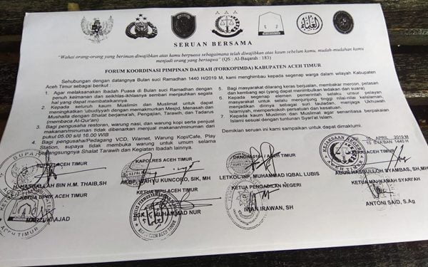 Kasat Pol PP/WH  : Pedagang Makanan Membandel akan Ditindak Tegas