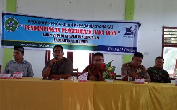 Cegah Penyakit Menular, Muspika Nurussalam Ajak Masyarakat Gelar Jumat Bersih