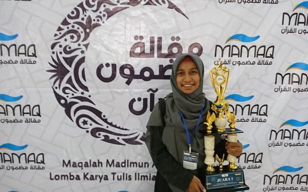 Isyatul Lutfi Mahasiswi IAIN Langsa Juara 1 KTIA Nasional di Malang