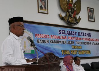 Tuha Peut Gampong Harus Pahami Qanun No 4 Tahun 2018