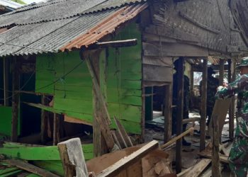 Kodim 0103 Aceh Utara Rehab Rumah Duafa