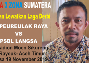 Peureulak Raya Siap Jamu PSBL Langsa di Stadion Idi