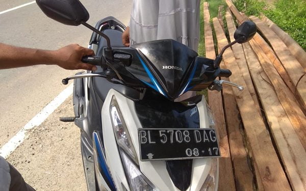 Sepeda Motor yang Tertukar Ditemukan