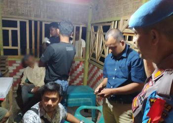 Patroli Kamtibmas Nataru : Polisi Amankan Pengguna Narkoba di Warung Kopi