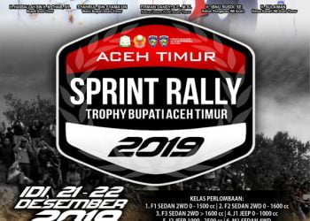 Jangan Lewatkan, Besok Sprint Rally Piala Bupati Aceh Timur di Lapangan Idi
