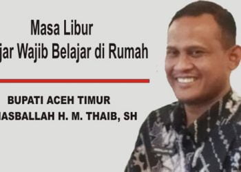Bupati Rocky : Dalam Masa Libur Pelajar Wajib Belajar di Rumah