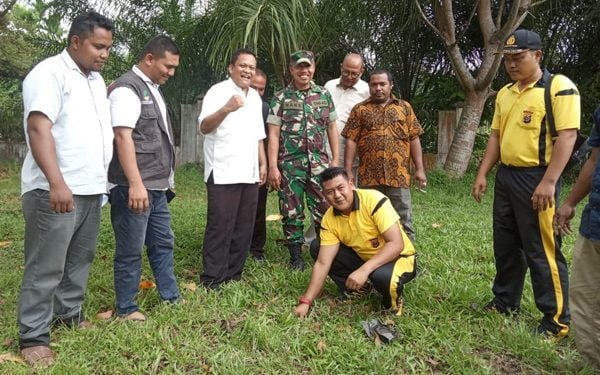 Wujudkan Lingkungan Sehat dan Hijau Muspika Petir Tanam Pohon Kelor