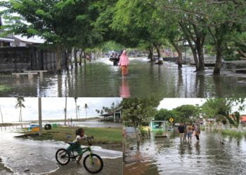 Banjir Rob Kepung Meulaboh, Aktifitas Warga Lumpuh
