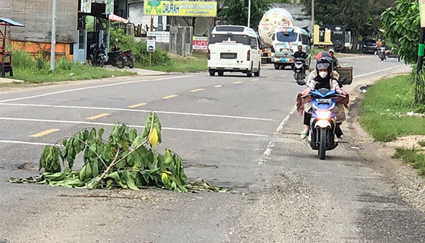 Ini Jumlah Kasus Laka Lantas, Akibat Lubang Jalan Nasional Lintas Aceh Timur