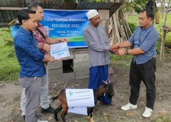 FIFGROUP Amitra Idi Rayeuk Serah Kambing Kurban