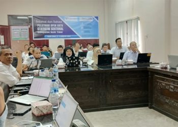Diskominfo Aceh Timur Gelar Pelatihan Pengelolaan Portal Open Data Statistik Sektoral