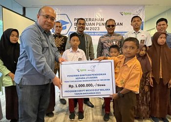 Medco E&P Malaka Salurkan Bantuan Pendidikan Kepada 173 Siswa Berprestasi