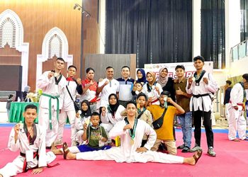 Pangdam IM Taekwondo Champhionships 2023, Black Mamba Aceh Timur Lagi Toreh Medali Emas