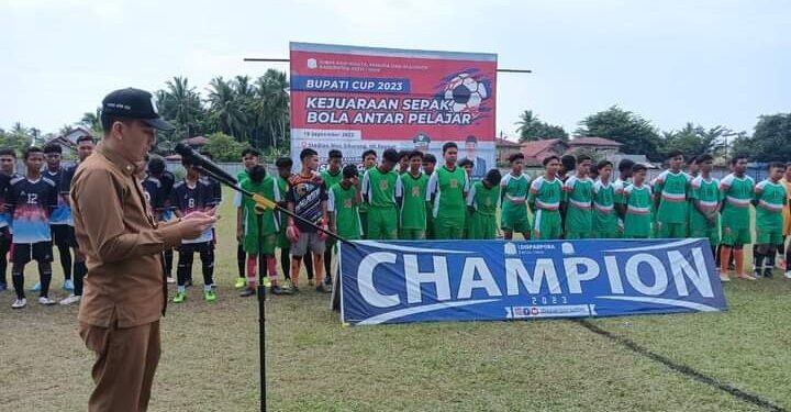 Bupati Cup Aceh Timur Bidik Pemain POPDA XVII 2024