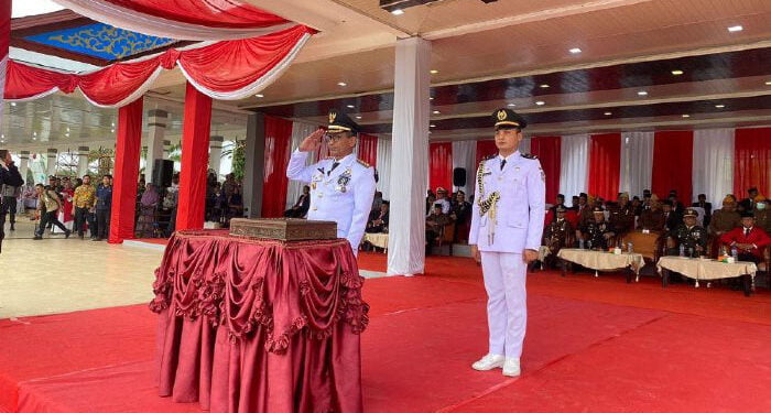 Upacara HUT ke-78 Republik Indonesia di Aceh Timur Khidmat