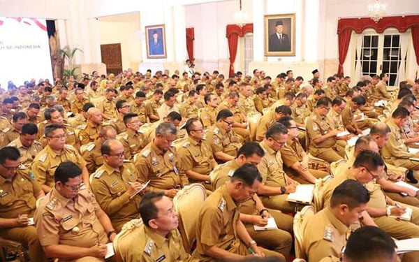 Penjabat Bupati Aceh Timur Rakor Dengan Presiden