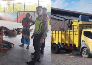 Berawal dari Patroli Rutin, Polsek Madat Tangkap Truk Pengangkut 36 Rohingya