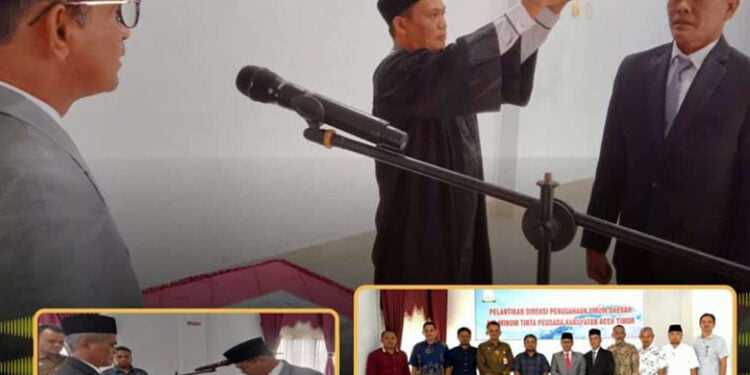 Iskandar Jabat Kembali Direktur PDAM Aceh Timur