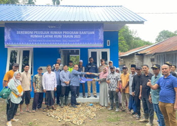 PT Medco E&P Malaka Rampungkan Pembangunan 31 Unit Rumah Layak Huni di Aceh Timur