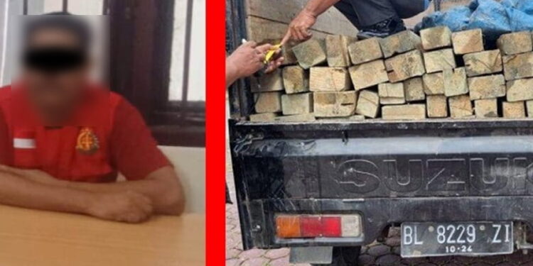 Lagi Penyidik Polres Aceh Timur Limpahkan Perkara Pengangkutan Kayu Illegal