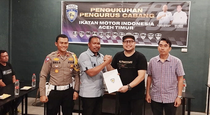 Pengprov IMI Aceh Terbaik 4 Pemegang Keanggotaan IMI di Indonesia