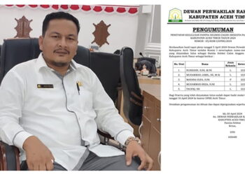 Komisi I DPRK Atim Tetapkan Lima Nama Panitia Seleksi Calon Anggota Panwaslih