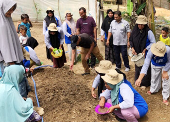 P3L Binaan Medco E & P Malaka Tanam Perdana di CV 8 Panton Rayeuk T