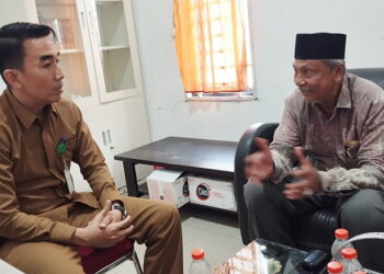 Ketua MAA Aceh Timur Audiensi Dengan Kadisparpora