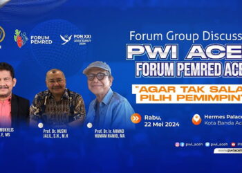 PWI dan Forum Pemred Gandeng Tiga Akademisi Kawakan Mencari Sosok Pemimpin Aceh