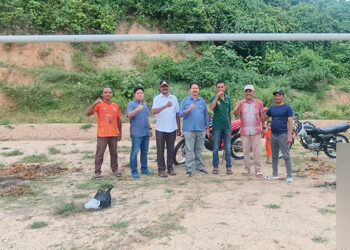 Medco E & P Malaka Bangun Gawang di Desa Blang Nisam