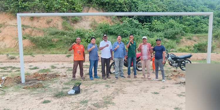 Medco E & P Malaka Bangun Gawang di Desa Blang Nisam