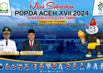 Semarakkan POPDA Ke-XVII, PJ Bupati Aceh Timur Terbitkan SE