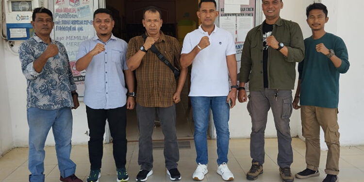 Sukseskan Pilkada, KIP dan PWI Aceh Timur Jajaki Kerjasama