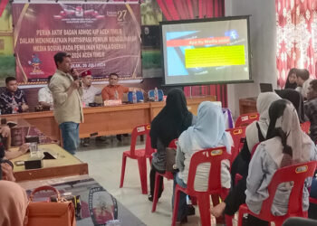 KIP Aceh Timur Gelar Bimtek Jurnalistik dan Medsos ke Adhoc Pilkada