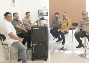 PJ Bupati Amrullah Silaturahmi Dengan Kapolres Nova