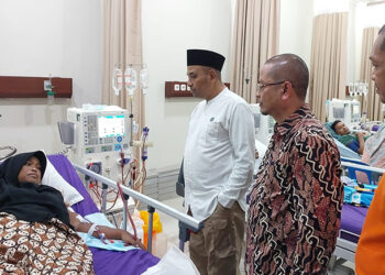 Pj Bupati Amrullah Tinjau Pelayanan RSUDZM Idi