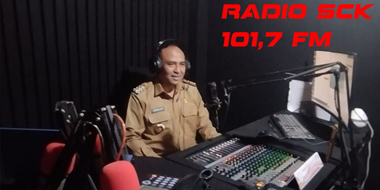 Pj Bupati Amrullah Mengudara di SCK