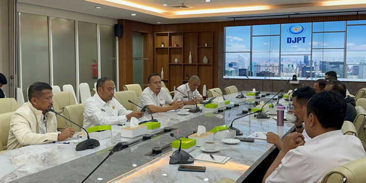 Sampaikan Potensi Perikanan Atim, Pj Bupati Amrullah Temui Dirjen Budidaya KKP