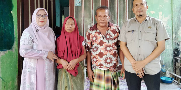 Kepala DKP Atim Temui Keluarga Nelayan Simpang Ulim