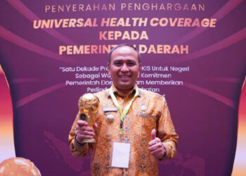 Pemerintah Kabupaten Aceh Timur Raih UHC Award 2024