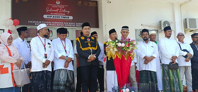 Pendaftaran Bacabup Aceh Timur Firman Dandy – Abati Aramiyah ‘Meusanuet’
