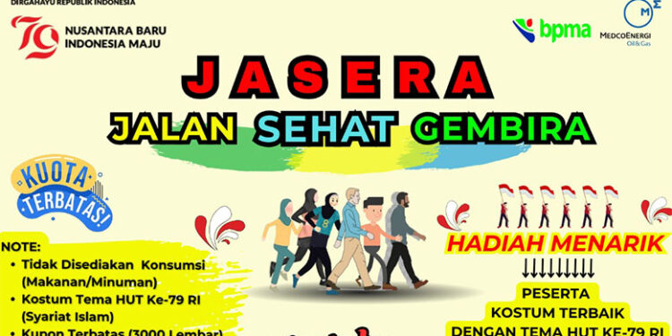 Semarak HUT RI ke-79, Medco E & P Malaka Gelar JASERA